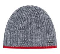 Eisbär Mütze Herren Rene XL Grau - Merino Wintermütze für Männer - mit Fleece schützt vor Kälte und Wind - Strickmütze warme Beanie weiche Bequeme Herrenmütze Haube aus Österreich