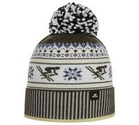 Eisbär - Retroski Pompon - Mütze, Gr. One Size, grau (ClearLight/OutdoorGreen/White/Skyway)