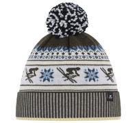 Eisbär - Retroski Pompon - Mütze, Gr. One Size, grau (ClearLight/OutdoorGreen/White/Skyway)