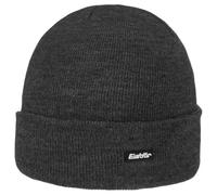 Eisbär Skater OS Strickmütze Beanie Skimütze Wintermütze Wollmütze Umschlagmütze Damen/Herren - mit Umschlag Herbst-Winter Winter - One Size anthrazit