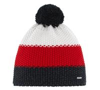 Eisbär Star Italy Bommelmütze Beanie Skimütze Wintermütze Wollmütze Strickmütze Damen/Herren - Made in the EU mit Futter, Futter Herbst-Winter Winter