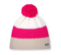 Eisbär Star Pompon Mütze brushed silver-pittipink-white (133)