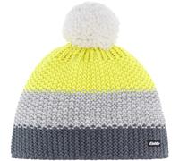 Eisbär Star Pompon Mütze Kids anthrazit-h.graumeli-li.Yellow