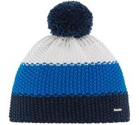 Eisbär Star Pompon Mütze Kids nachtmeliert-Bugatti-White