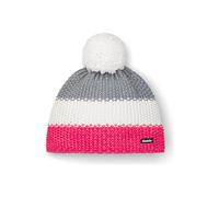 Eisbär Star Pompon Mütze Kids pinkmeliert-white-graumele (143)