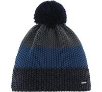 Eisbär Star Pompon Mütze RL nachtmeliert-hellcobalt-anthra (224) one