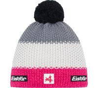Eisbär Wintermütze (Pompon) Star SA Kinder - pink/weiss/grau - 1 Stück