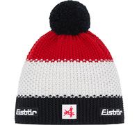 Eisbär Mütze Herren & Damen Star Pompon Ski Austria - Merino Wintermütze Unisex mit Fleece schützt vor Kälte und Wind - Bommelmütze atmungsaktiv elastisch Haube aus Österreich