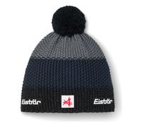 Eisbär Star Pompon Mütze SA schwarzmel-d.cobalt-anthrazit (786)