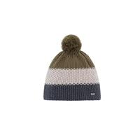 Eisbär Star Pompon RL Beanie Strickmütze Wintermütze Bommelmütze Skimütze Damen/Herren - Made in the EU mit Futter, Futter Herbst-Winter Winter