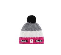 Eisbär Star Pomponmütze Beanie Damen/Herren - Made in The EU Strickmütze Pudelmütze Bommelmütze mit Futter, Futter Herbst-Winter Winter - One Size pink
