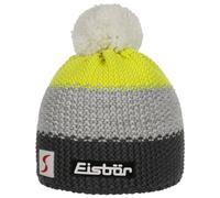 Eisbär Star Pompon SP Kids Kinder Winter-Strickmütze mit Bommel Anthrazit/Gra..., Gr. 55 / M Kids