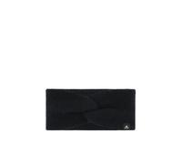 Eisbär Stirnband Damen Fenna Schwarz - Merino Headband für Frauen - Haarband mit Fleece schützt vor Kälte und Wind - Haube atmungsaktiv weich warm aus Österreich