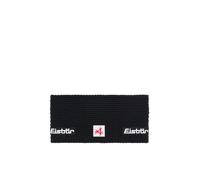 Eisbär Stirnband Damen & Herren Jamie Ski Austria Schwarz - Merino Headband Unisex - Haarband mit Fleece schützt vor Kälte und Wind - Haube weich warm atmungsaktiv aus Österreich