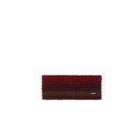 Eisbär Stirnband Damen Mikata Rot - Merino Headband für Frauen - Haarband mit Fleece schützt vor Kälte und Wind - Haube weich warm atmungsaktiv aus Österreich