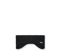 Eisbär Stirnband Iwentos Damen & Herren schwarz 7 cm mit Ohrenschutz | Winter Stirnband, Strick-Stirnband, Fleece-Innenband, warm, weich, hautfreundlich, Unisex, Herren, Damen, Outdoor, Hiking