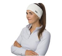 Eisbär Stirnband Jamies (Futter aus Fleece-Merinowolle) weiss Damen, Größe OneSize