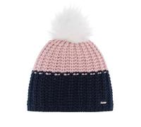 Eisbär Strickmütze mit Kunstfell-Pompon marine (300), 000