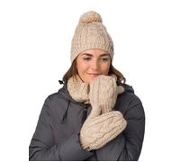 Afra Pompon MÜ beige one size - sandstone
