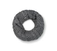 Eisbär Tonella Loopschal Strickschal Schal Winterschal Damenschal Rundschal Damen/Herren - Made in Austria mit Futter, Futter Winter Herbst-Winter - One Size dunkelgrau