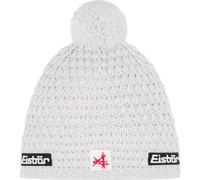 Eisbär Mütze Damen Trail Pompon Ski Austria - Merino Wintermütze für Frauen - mit Fleece schützt vor Kälte und Wind - Bommelmütze atmungsaktiv elastisch Strickmütze Haube aus Österreich