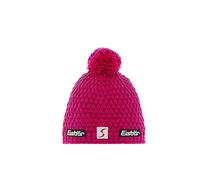 Eisbär Trail Skipool Bommelmütze Beanie Strickmütze Wollmütze Wintermütze Skimütze Damen - Made in the EU mit Futter, Futter Herbst-Winter Winter