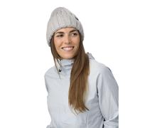 Eisbär Wintermütze (Beanie) Alea - grobe Rippstruktur - Damen hellgrau - 1 Stück