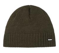 Eisbär Wintermütze (Beanie) Trop Strickmuster Merinowolle - khakigrün - 1 Stück