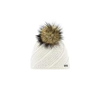 Eisbär Women's Sita Lux Crystal Mü M tze, White/Real, One Size EU