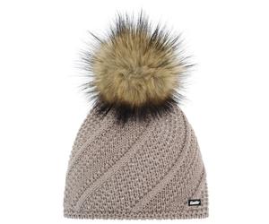 Eisbär - Women's Sita Lux Crystal - Mütze, Gr. One Size, braun (Beigemele/Real)