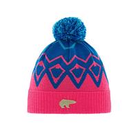 Eisbär - Ziggy Pompon Oversized Hat - Mütze, Gr. One Size, rosa/blau (LightPink/Bugatti/MugoAzur)