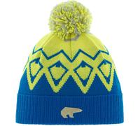 EISBÄR Damen Ziggy OS Pompon MÜ (30911) ONE SIZE bugatti-ligt yellow-hellgrau