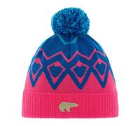 Eisbär - Ziggy Pompon Oversized Hat - Mütze, Gr. One Size, rosa/blau (LightPink/Bugatti/MugoAzur)