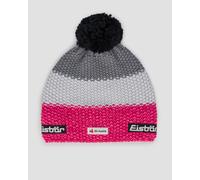 Eisbär - Star Pompon Ska - Mütze, Gr. One Size, grau (PinkMelange/White/GreyMelange)