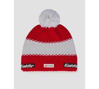 Eisbär - Star Pompon Ska - Mütze, Gr. One Size, rot (Ardea/White/Ardea)