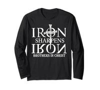 Eisen schärft Iron Brothers In Christ Langarmshirt