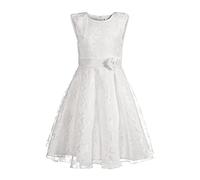 Eisend Mädchen Gloria Kleid, Elfenbein (Ecru 11), 134