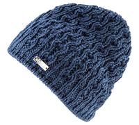 Eisglut Damen Emilial Merino Strickmütze, Jeans, M 57-58cm