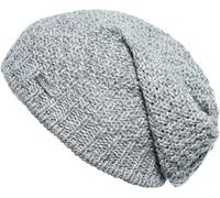 Eisglut Damen Miriaml Strickmütze, Silber Mel, M 57-58cm