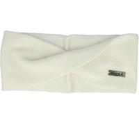 Eisglut Elliso Strickstirnband Schleifenoptik weiß