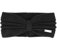 EISGLUT Damen Stirnband Esmeralda Merino schwarz