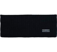 Eisglut Stirnband Ninl Merino Made in Germany Damen Schwarz One Size