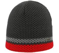 Eisglut Frost Mütze, Grafit/ROT, M/57-58cm