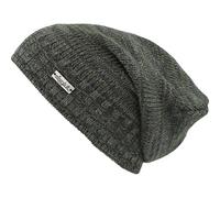 Eisglut Herren Lofftg Strickmütze, Oliv, Einheitsgröße EU