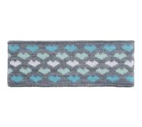 Eisglut Herzilein Stirnband, silber OneSize