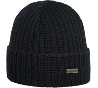 Eisglut Jocheng Merino Herren Mütze, schwarz OneSize