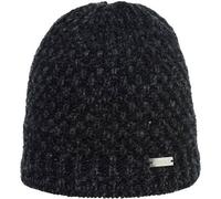 Eisglut Damen Mareikel Strickmütze, schwarz, M 57-58cm