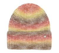 Eisglut Strickmütze Mit Umschlag Bunt Gestreift Rainbowl Designed In Germany, Braun/Blush, Einheitsgröße EU