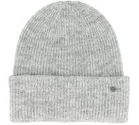 Eisglut Strickmütze Mit Umschlag Toffyl Alpaka Designed In Germany, Silber Mel., Einheitsgröße EU