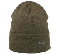 Eisglut Tonio Cotton Strickmütze hoher Umschlag helloliv